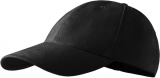 Sapca unisex, reglabila, negru, 6P, Malfini